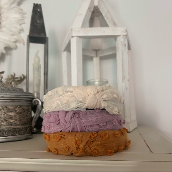 3 PIECE HEADBAND BUNDLE  from my closet New Headbands Mystery Box gifts NEW - Picture 15 of 16